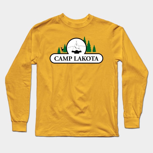 Camp Lakota Long Sleeve T-Shirt by MikeSolava